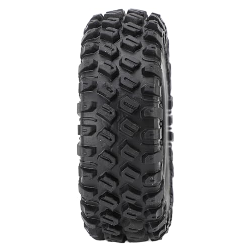 Ongwan RC Wheel Tires, Rubber, Durable, for Remote Control Cars, Compatible with MN82 LC79, Enhanced Traction, Stylish Design, Easy Installation (Blac