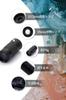 Akeyda 6x16 Monocular for Museums, 6x Magnification, Compact, Museum Model, Art Appreciation Monocular, Glasses Compatible, Case and Strap Included