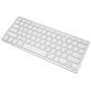 Wireless Keyboard   78 Keys   Thin Portable White Computer Keyboards for   for OS X for   for  Dows