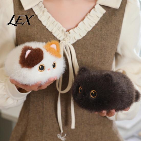Soft Stuffed Animal Plush Cat Cute Toy, 7.8" Realistic Kitten Plushies, Cuddly Toy for Girls Companion Doll, Birthday Gifts Kids Boys