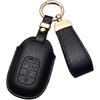 Key Fob Cover for Honda Accord Civic CR-V HR-V Pilot SI EX EX-L | Leather Key Case Shell for Honda with Keychain 2022-2026