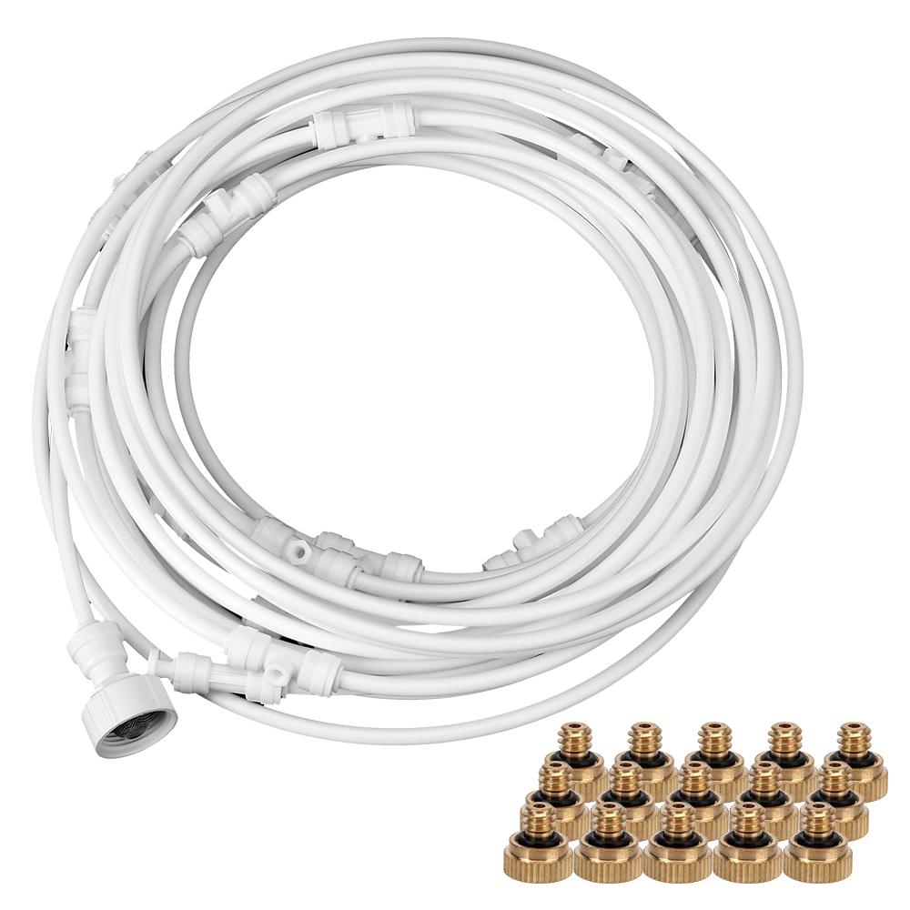 

Water Fog Sprayer System Garden Watering Irrigation Mister 6M/9M/12M Nebulizer Sprinkler Patio Cooling Mist System