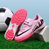 Velcro football shoes men and women broken nails adult TF boys children elementary school students training shoes man-made 29-39