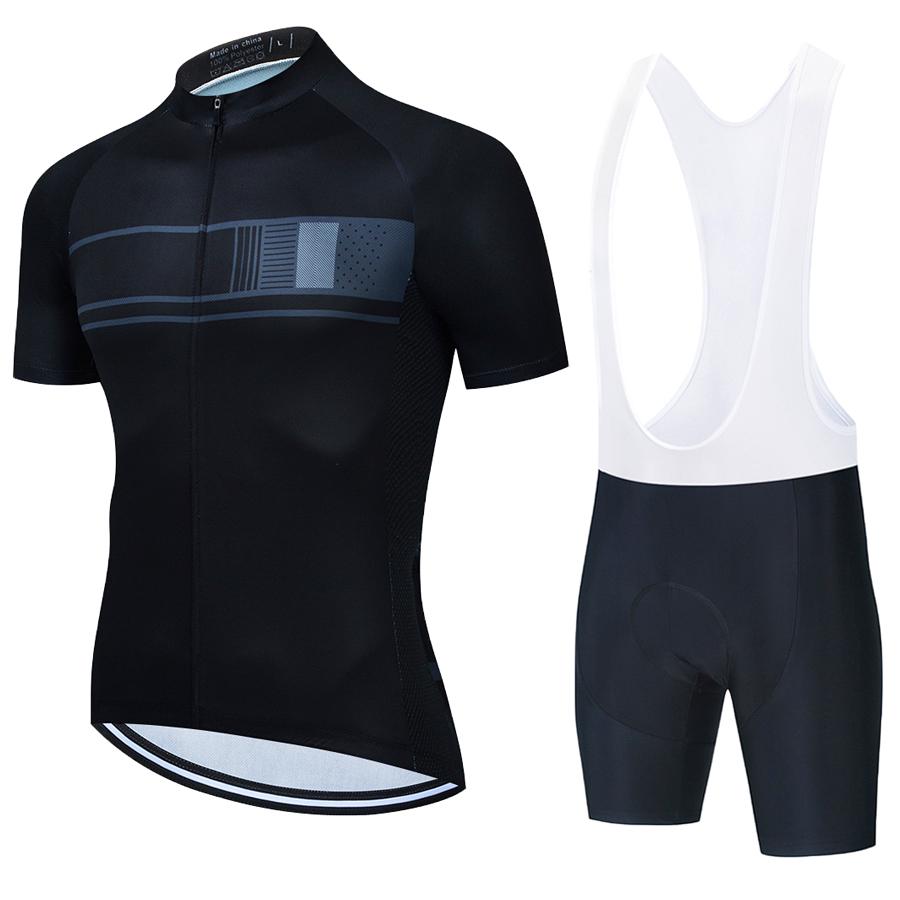2025 Pro Cycling Set Summer Cycling Jersey Set Bike Cycling Clothing Breathable MTB Bicycle Sportswear Suit Men Cycling Clothes
