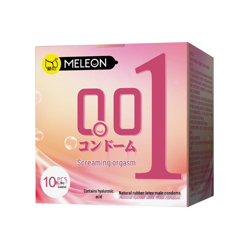 Secret Love Delay King Ribbed Condoms – Long-Lasting, Large Particle, Cat Tongue Texture