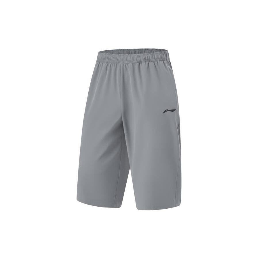 Спортивные шорты Li Ning Серия Фитнес Мужские Теневой Серый AKQU401-2 L