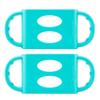 Dr. Brown silicone baby bottle handle 90g, mint, 2 pieces