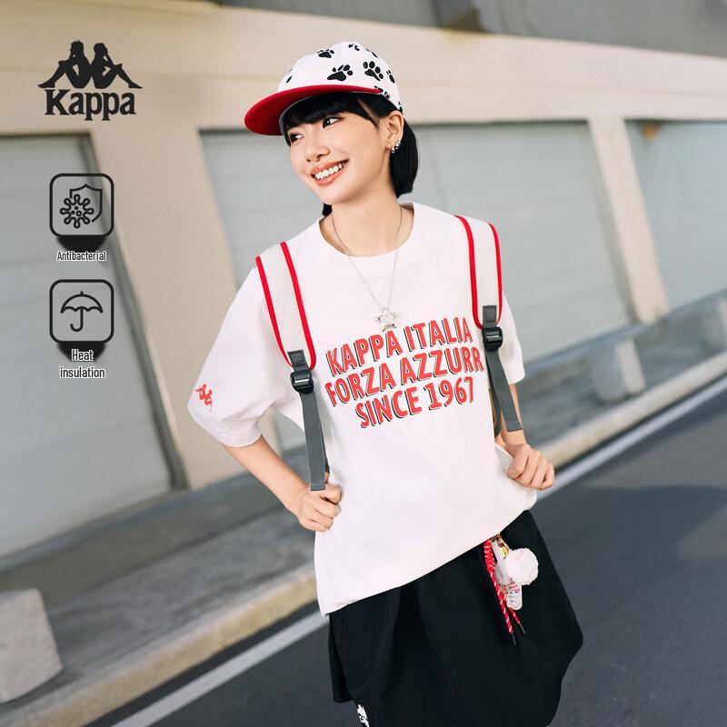 Kappa Unisex Back-to-Back Sports T-Shirt K0GX2TD34D