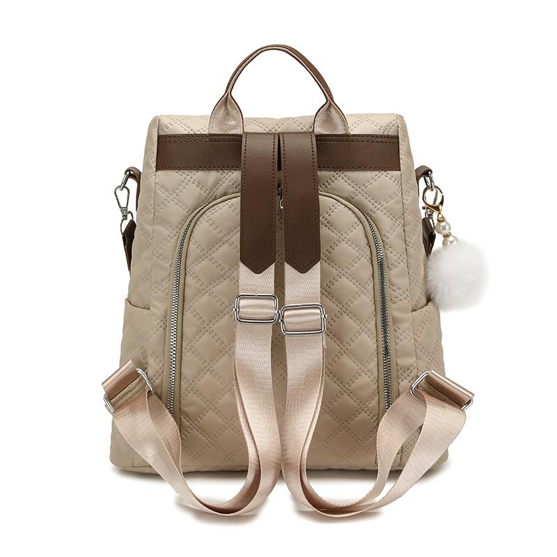 Rhomboid Rucksack Damen Großraum Anti-Diebstahl Rucksack Reisetasche
