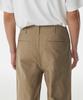 MUSINSA STANDARD Back Satin Tapered Officer Pants [Sand Beige]