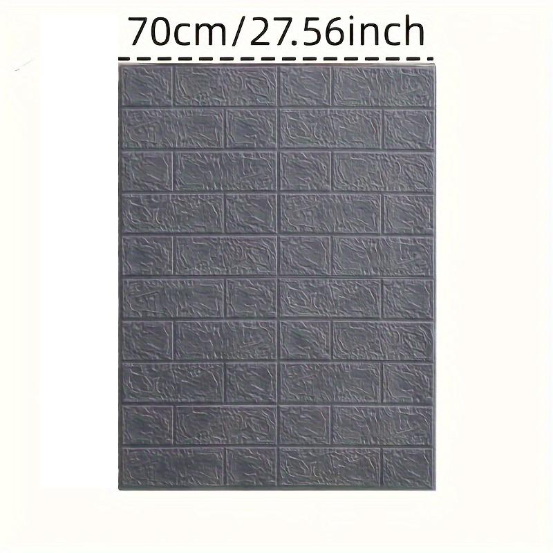 70cm*2m 3D Měkká Pěnová Cihlová Samolepka na Tapetu DIY Samolepicí Obývací Pokoj Domov Kuchyň Koupelna Dekor Tapeta Oloupni a Nalep