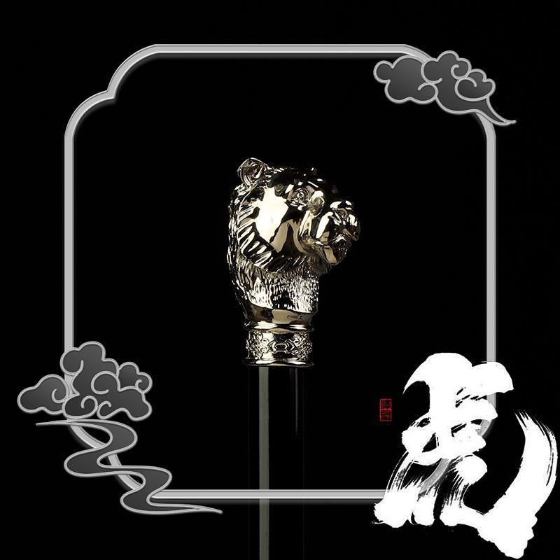 Umbrelă de golf rezistentă la ploaie de înaltă densitate pentru bărbați, cu zodia chinezească, pentru afaceri