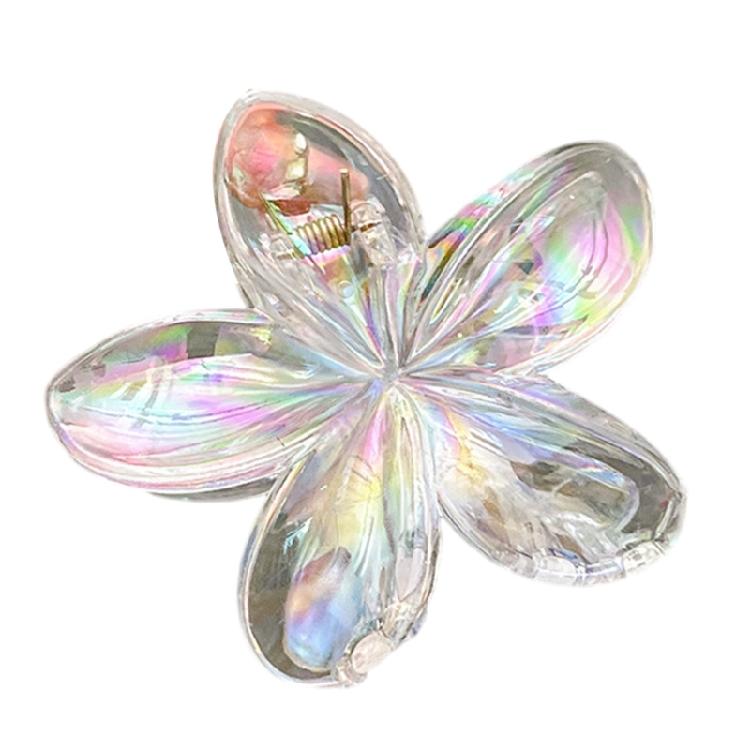 Floral Hair Clip High Ponytails Claw for Women and Girls Enhancing Your Look Fashionable Plastic Hair Accessory