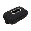 Front Seat Tissue Box Holder for Cars with Storage Mesh Pockets Adjustable Headrest Straps PU Leather Construction