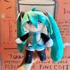 Japanese Anime Plush Stuffed Toy Hatsune Miku Doll Soft Pillow Future Cute Christmas Gift For Children Cuddly Fluffy Huggable Kawaii Comfort Adorable