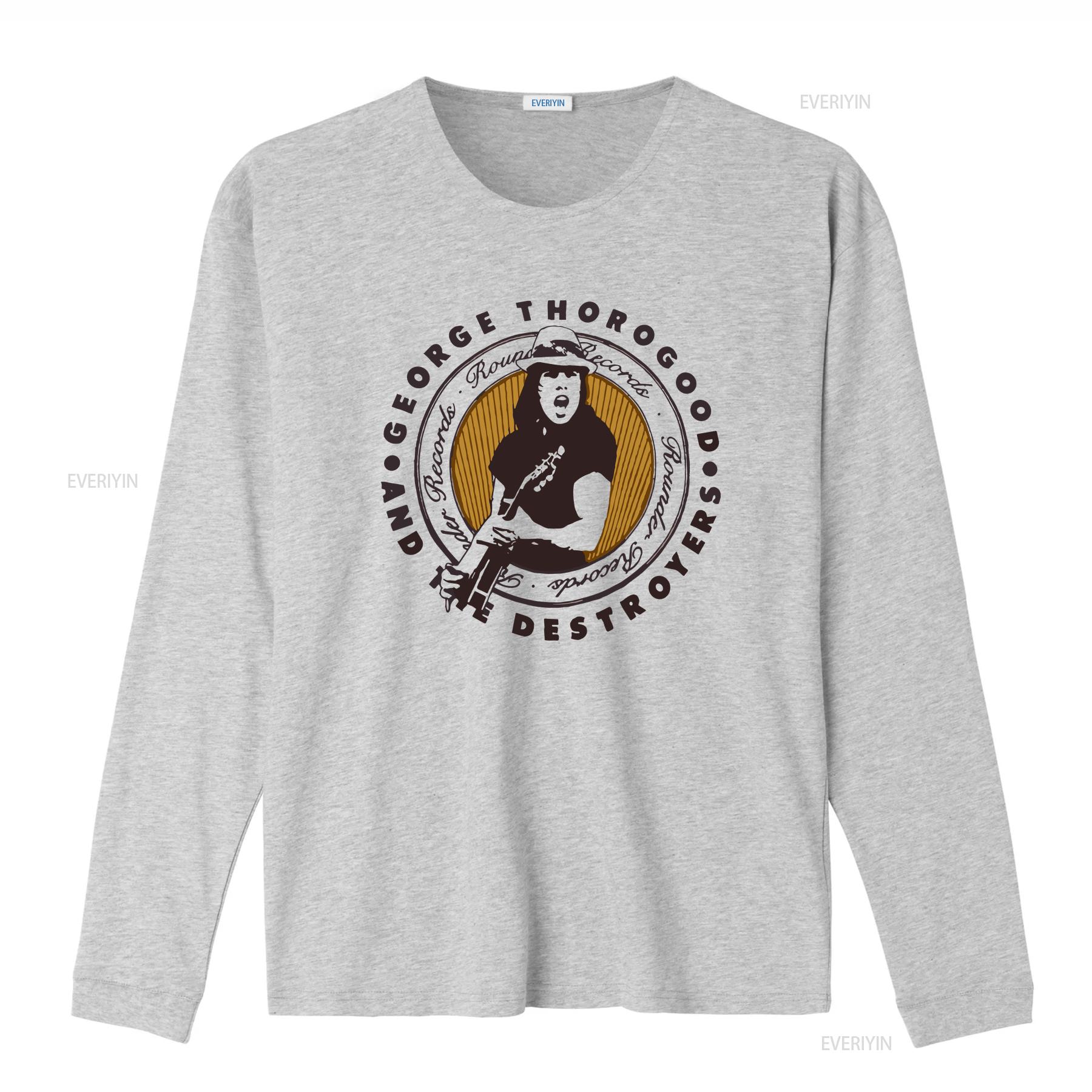 

George Thorogood 1999 Retro Style White Full Size T Shirt vintage Washed fashion Comfortable Unisex designer clothes Casual 4XL