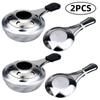 2PCS Frame Adjustable Mini Furnace Stainless Steel Burner for Outdoor Backpacking Picnic Hiking
