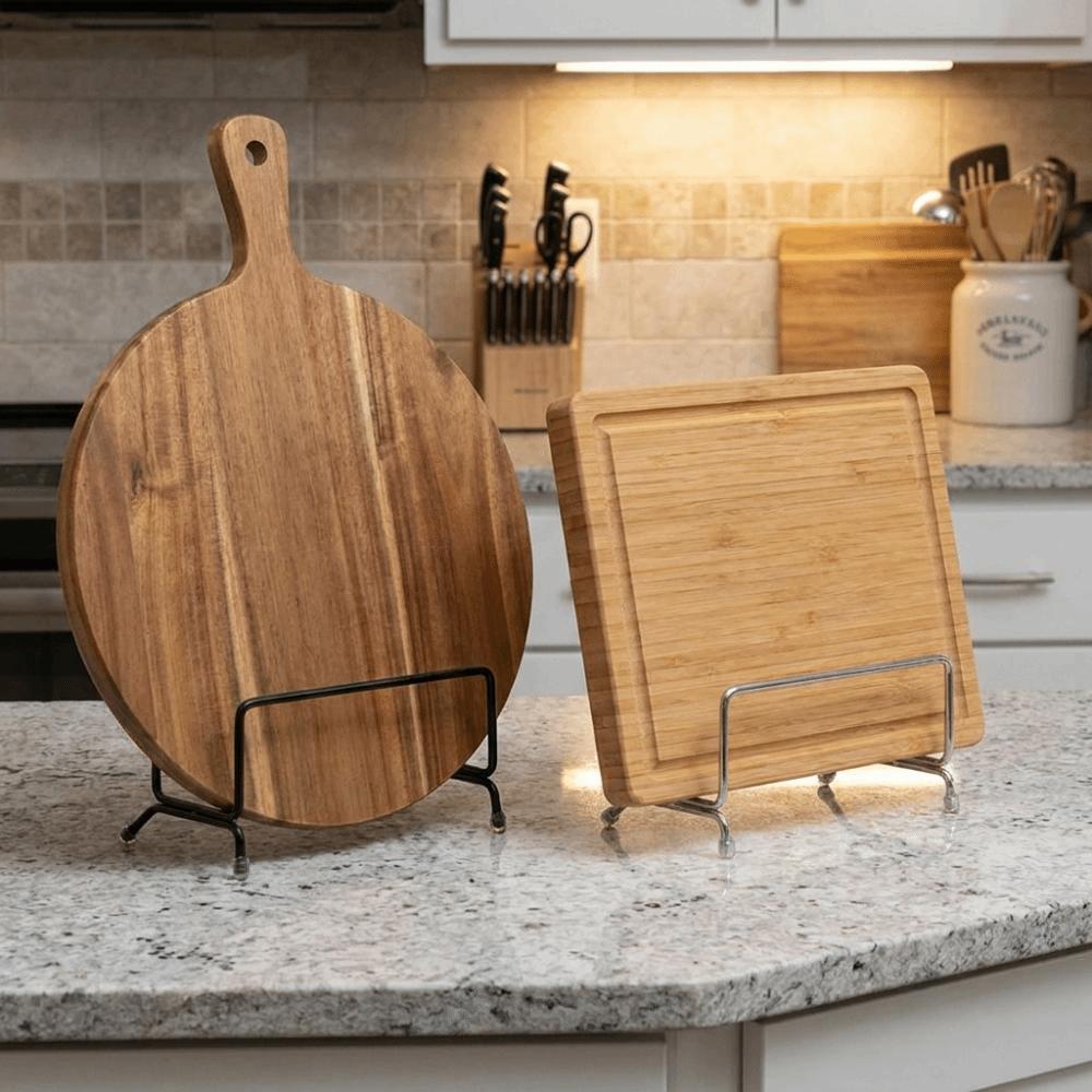 Rustproof Pot Lid Holder Space Saving Kitchen Organizer Minimalism Dish Storage Rack Kitchen