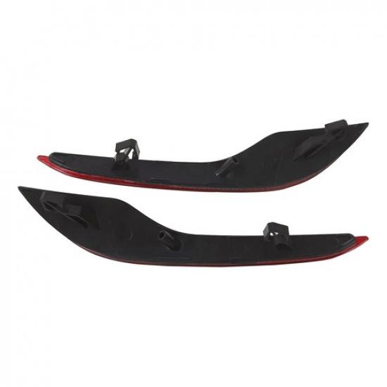 2 Set Car Left & Right Rear Bumper Reflector Red For Chevrolet Malibu -
