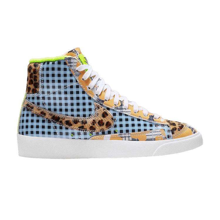 

Nike Blaze Mid Gel Wild Print — фланелевые кроссовки унисекс, разноцветные CJ4239-491