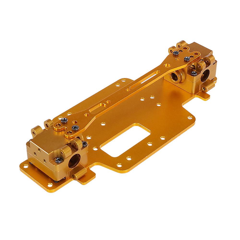 Wltoys 1/28 RC Car Metal Upgrade Gearbox Chassis (Models: 284131, k979, k989, k999)