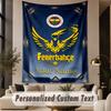 Custom Text Tapestry Fenerbahçe FC Print Wall Tapestry Indoor Living Room Wall Decor