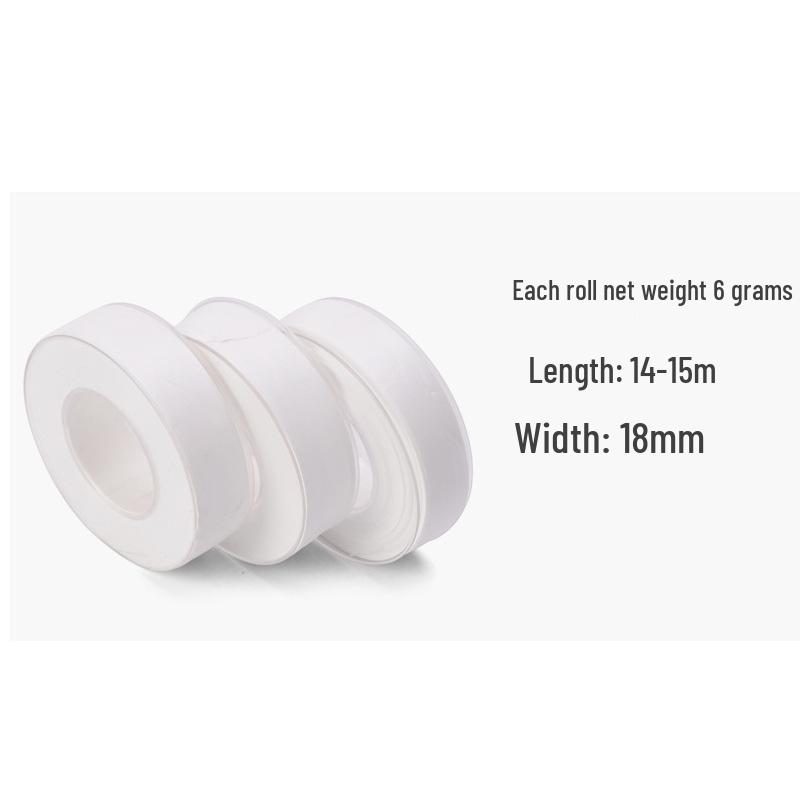 

Thickened PTFE Tape for Plumbing and Sanitary Sealing