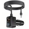 Car Charger With DC Connector For Starlink For Mini In Cars Trucks For RVs Boats 3 Meters Cable Digital Display Power Supply