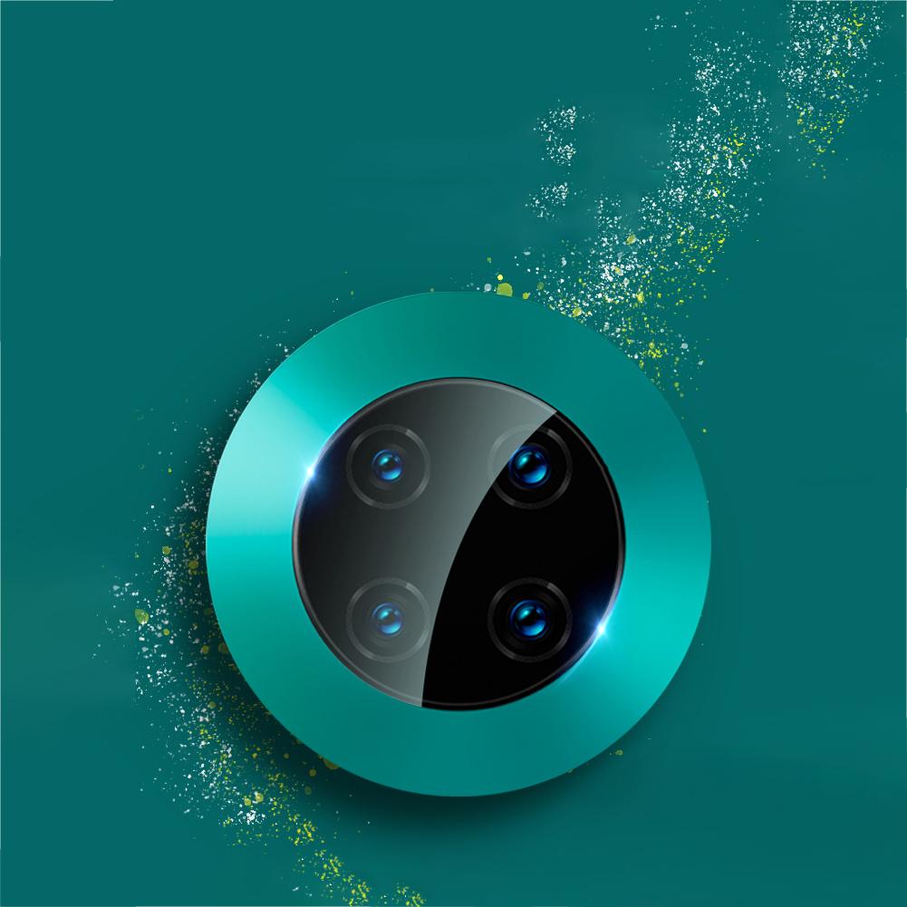 3Pcs Scratch Resistant HD Black Lens Mirror Protective Film by Injection Molding for Huawei Mate30pro