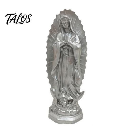Religious Holiday Gifts Our Lady of Guadalupe Mexico Sculpture Statue, Resin Virgin Mary Figurine, European Style Interior Decor Home for Altar Shelf