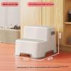 Step Riser Brushing Mat & Washstand for Kids