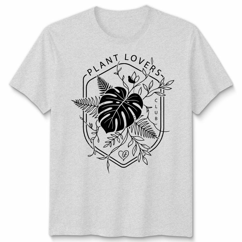 Plant Lovers Unisex T Shirt Botanical Graphic Tee For Gardeners Gardening Gift