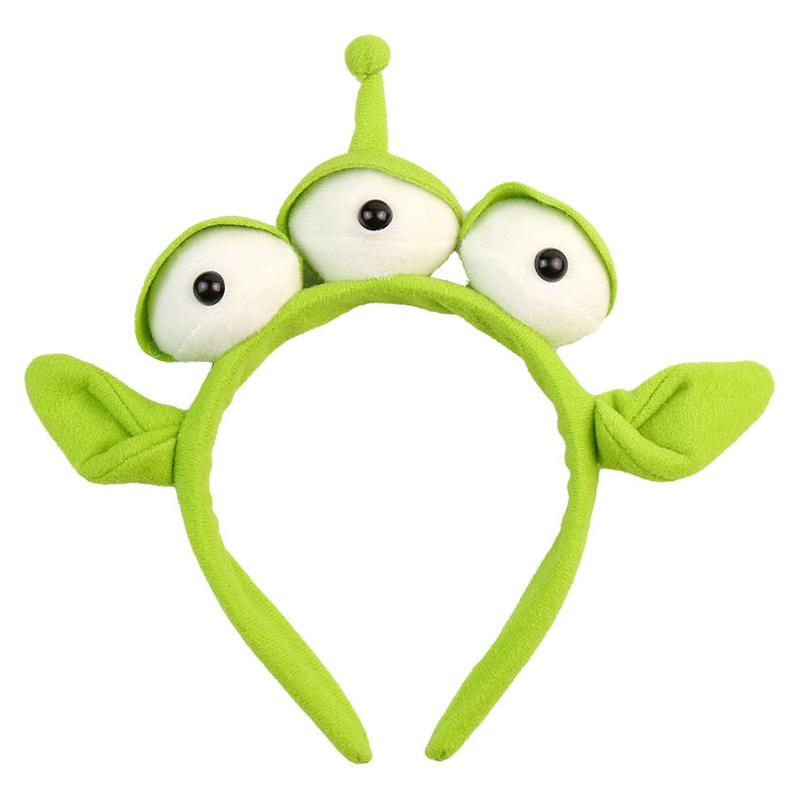 

1/2 шт. трехглазый инопланетный ободок на Хэллоуин монстр плюшевый милый головной убор шляпа аксессуары для тематической вечеринки для девочек и детей 1PCS