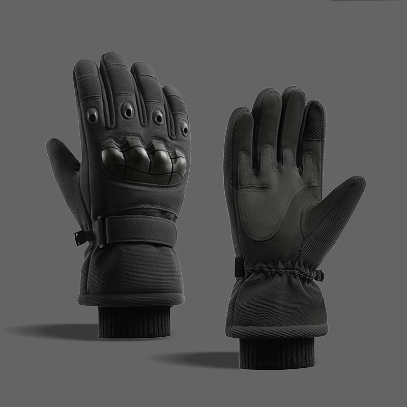 Yanbiguo -20℃/-4°F Coldproof Winter Gloves,Impact/Tactical Winter Gloves,Anti-Slip,Touch Screen Ski Gloves,Safety,Protection