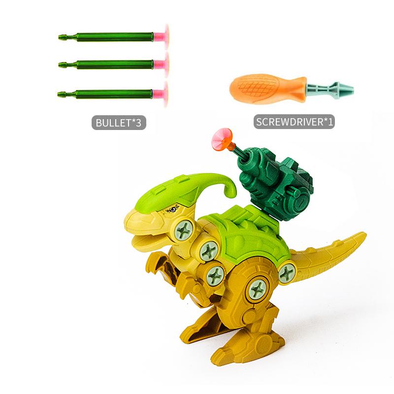 

Детские Динозавры Монтаж Конструктор Модель Набор Монтессори Детские Пазлы Отвертка Инструмент Сборка Игра Развивающие Игрушки для Мальчика