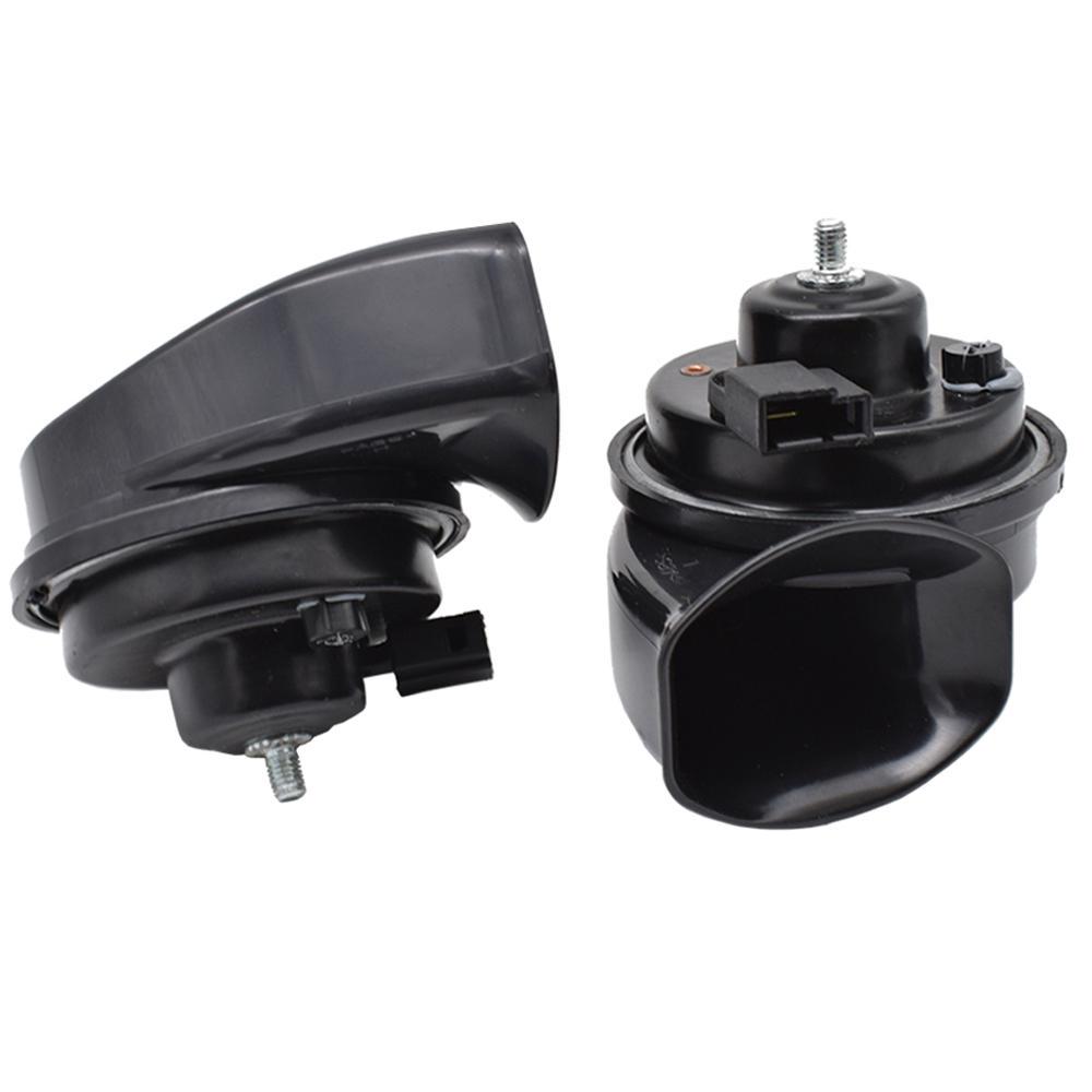 Loud Waterproof Snail Type Horn 12V 110-125db 410/510Hz High Low Tone Car Horns For Toyota Land Cruiser J100 J200 1997-2020