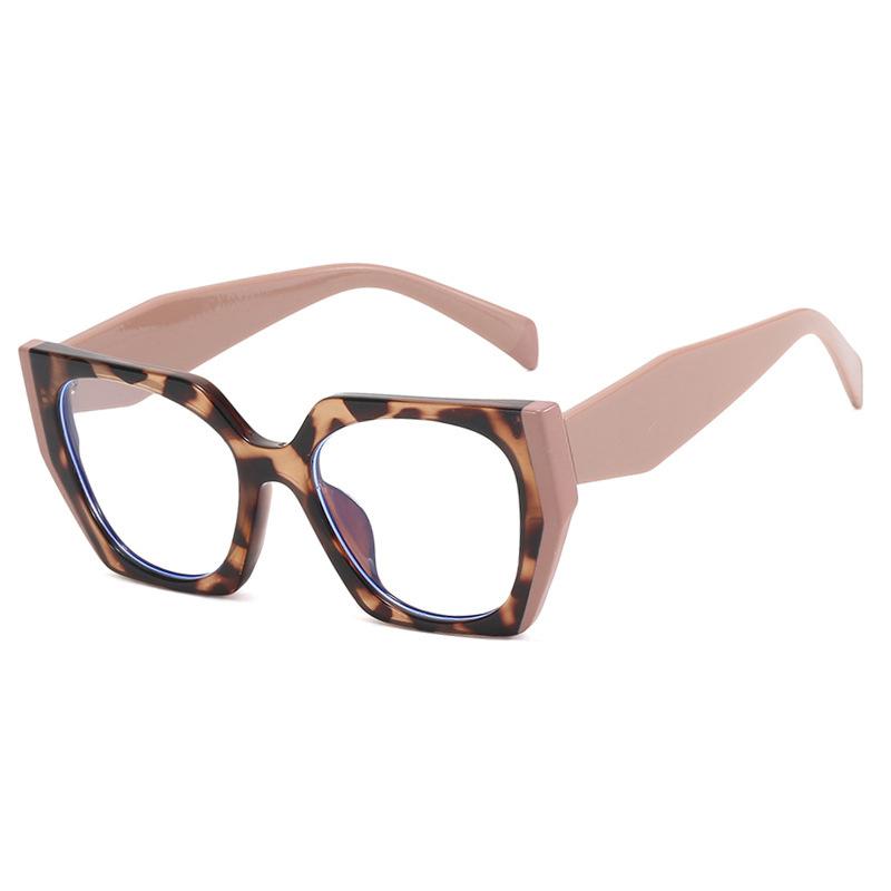 Fashion Luxury Brand Oversized Square Glasses Frame For Women Retro Colorful Cat Eye Sun Glasses Hot Quality Shades Eyeglass