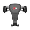 GR Gazoo Racing Car Phone Holder Air Vent Clip Mount Mobile GPS Cell Phone Stand For Audi C7 C6 C5 B5 B6 B7 B8 B9 D3 Q3 Q5 Q7 TT A1 A3 A4 A5