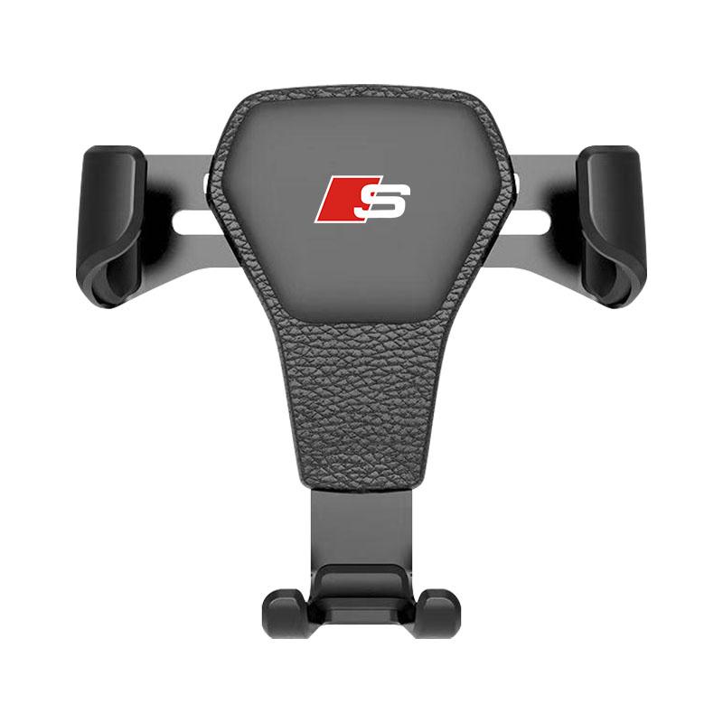 GR Gazoo Racing Car Phone Holder Air Vent Clip Mount Mobile GPS Cell Phone Stand For Audi C7 C6 C5 B5 B6 B7 B8 B9 D3 Q3 Q5 Q7 TT A1 A3 A4 A5