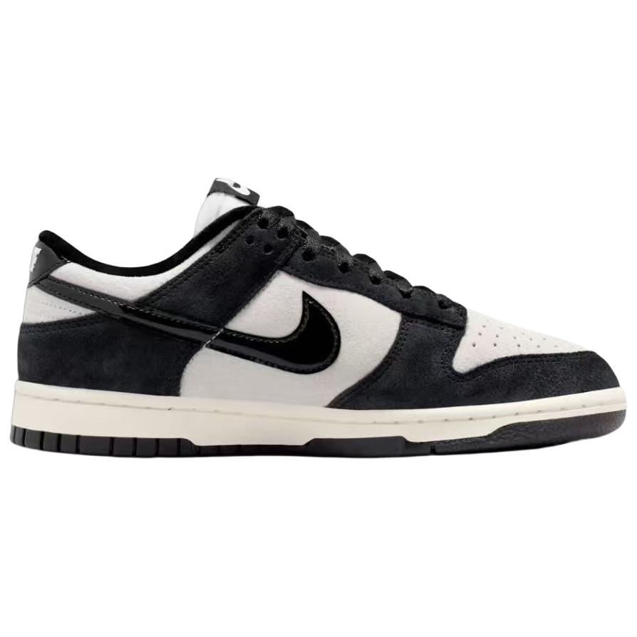 Nike Dunk SE Ajuste Cómodo Zapatillas de Skate Caña Baja Mujer zapatilla Blanca Negra IV4726-002