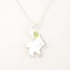 Rare Peridot Gemstone 925 Sterling Silver Jewelry Pendant 2" For Engagement Gift CP-21-6