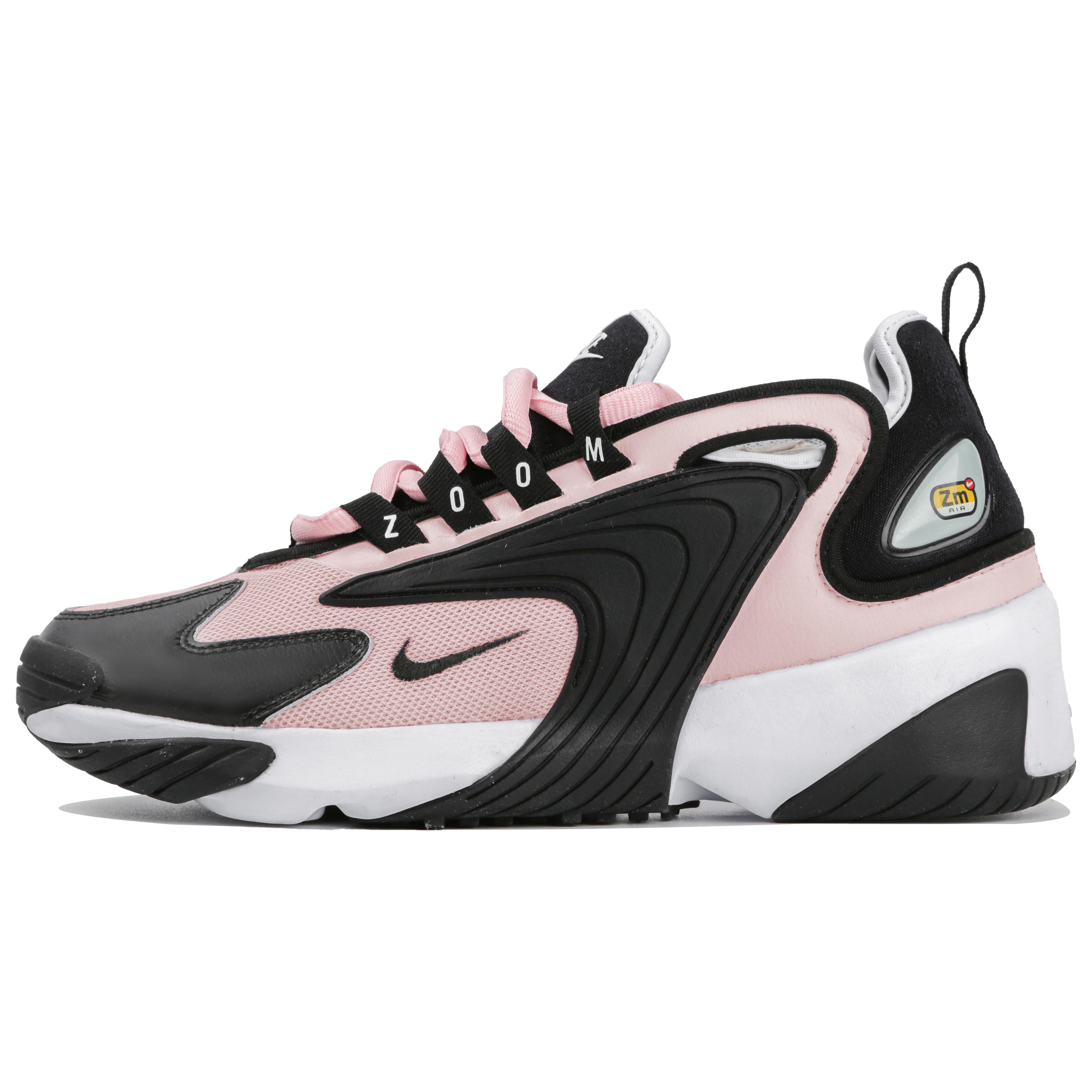 Nike Zoom 2K Cushioning, Wear Resistant Low top Running Shoes Women s Black Pink AO0354-100(Team4-) 36