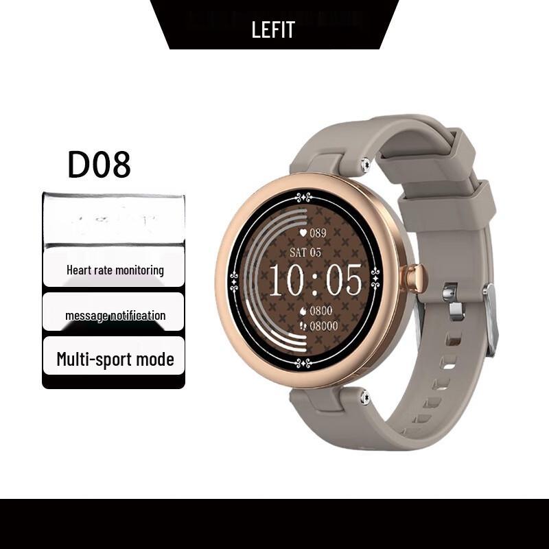 

Женский умный браслет Lefit D08 с монитором здоровья (Китайская версия)