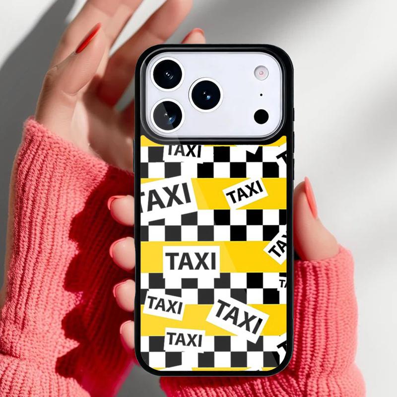 NYC Yellow Taxi Cabs Phone Case for iPhone 17 Air 16e 15 14 13 Pro Max Back Cover for 12 11 Pro Coque