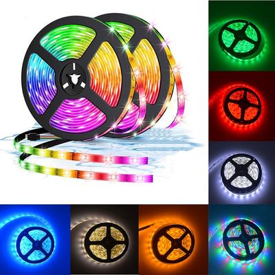 5 m 2835 LED páskové RGB stolní světlo 300 LED flexibilní noční osvětlení Domácí dekorační lampa