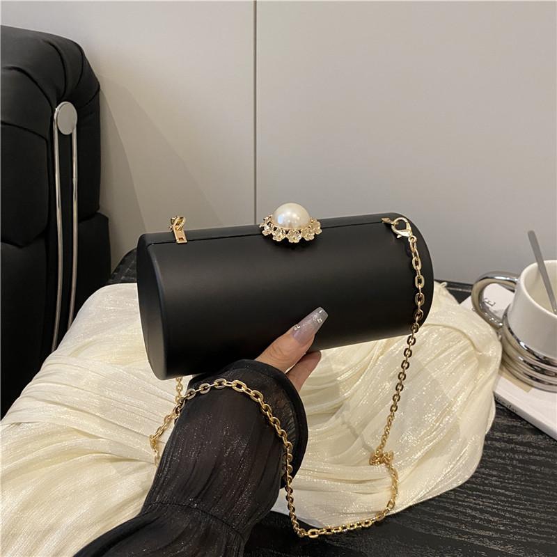 Acrylic Fashion Banquet Bag 2026 New Macron Chain Handbag