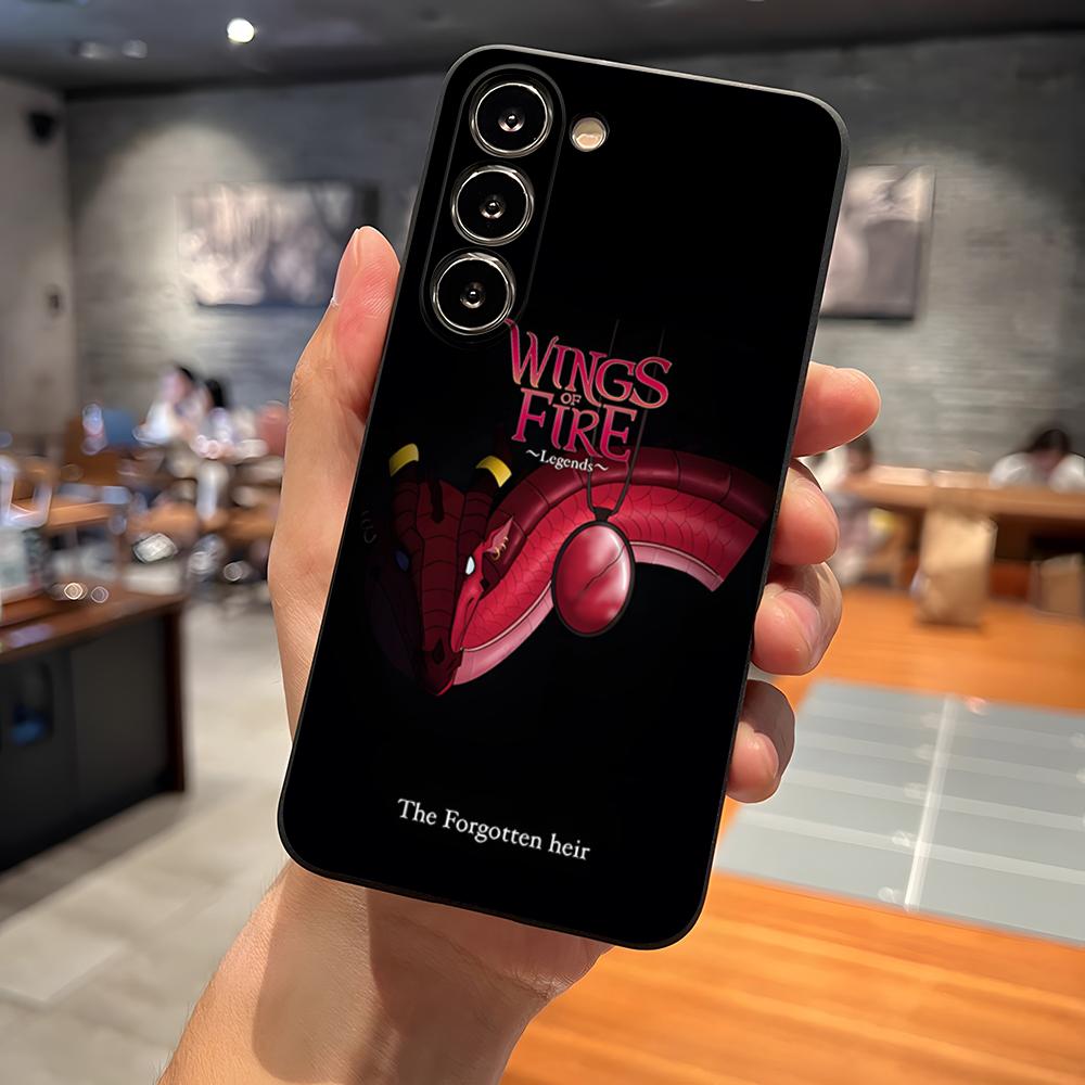 

Wings Of Fire Dragons Cartoon Phone Case For Samsung S26 S24 Ultra S25 S23 Fe S22 S20 S21 Plus A16 A54 A34 A53 Back Cover Samsung s21ultra