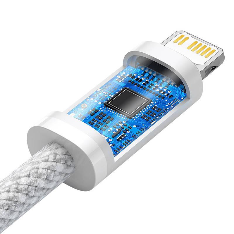 Cable Baseus  USB-C cable for Lightning Baseus Dynamic Series, 20W, 2m (white)