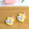 30/200PCS Sanrio Animal Cartoon DIY Resin Accessories Headbands Hair Clips Cup Stickers Resin Material