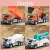Inertia Alloy Crane Dump Truck Excavator Model For Kids Engineering Vehicle Play